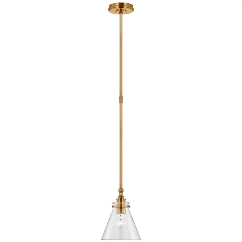 Riippuvalaisin Parkington 9" Pendant, Clear Glass