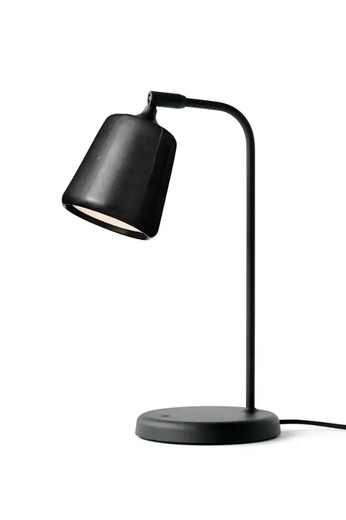 Pöytävalaisin Material, Black Marble