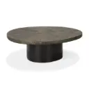 Sohvapöytä Slice Oval 105 x 94 cm, Ray Whisky