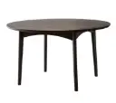 Pyöreä ruokapöytä Klassi 130 cm, saarni C15