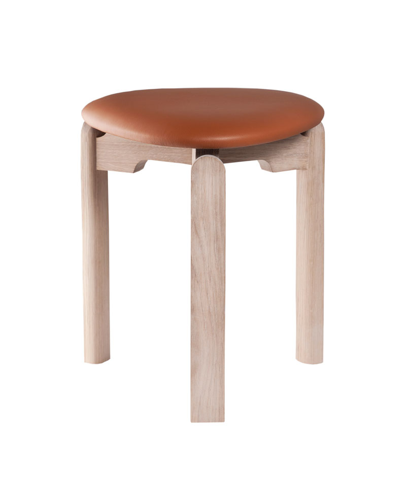 Jakkara Meet, tammi C6, nahkaverhoilu, Brandy