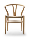Tuoli Wishbone CH-24, FSC oak, paper cord