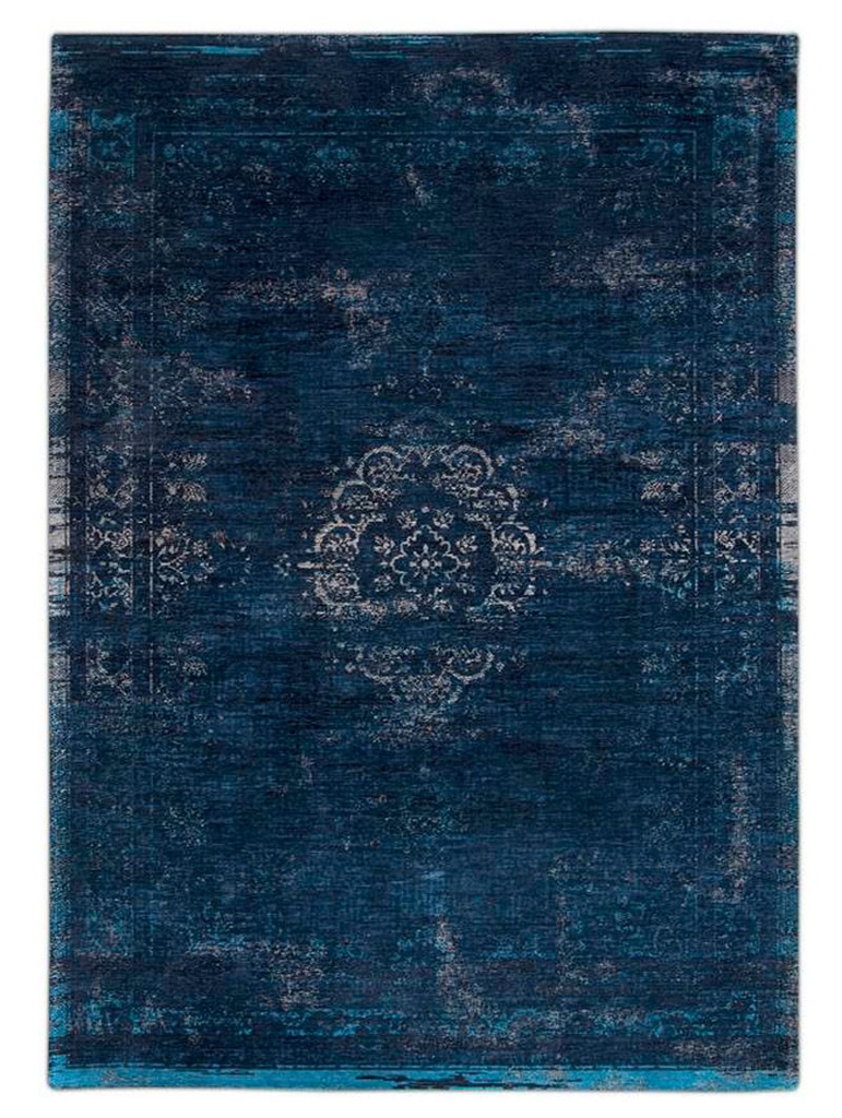 Matto Fading World Medallion Blue Night, eri kokoja