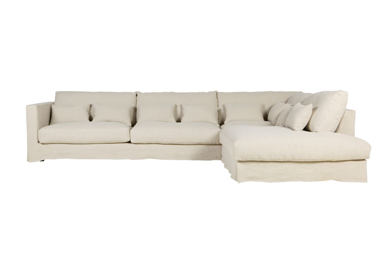 Divaanisohva Heaven SET 3, oikea, Linen Natur