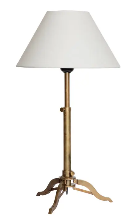 Explorer pöytävalaisimen jalka, Antique brown