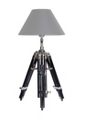 Tripodi pöytävalaisimen jalka, musta