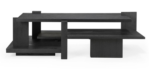 [ETHNI-10118---/C2272] Sohvapöytä Teak Abstract 140 x 85 cm