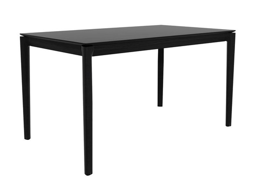 Ruokapöytä Bok, tammi, musta, useita kokoja