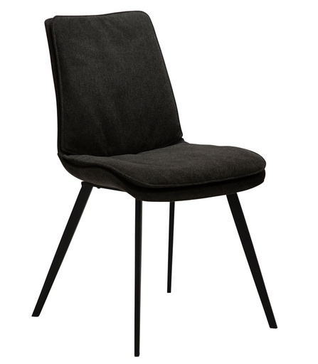 Tuoli Fierce, kangas, crow black