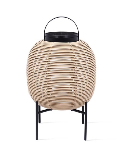 [VINCE-GI402M007S022] Aurinkokennolyhty Tika 59 cm, teräsjalka, Camel