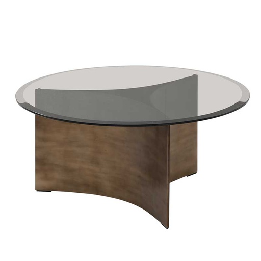 [WENDE-WCT-ACm-15-] Sohvapöytä Arc 75 cm, Brass