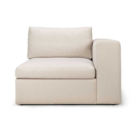 Moduulisohva Mellow, käsinoja vasemmalla, Off White