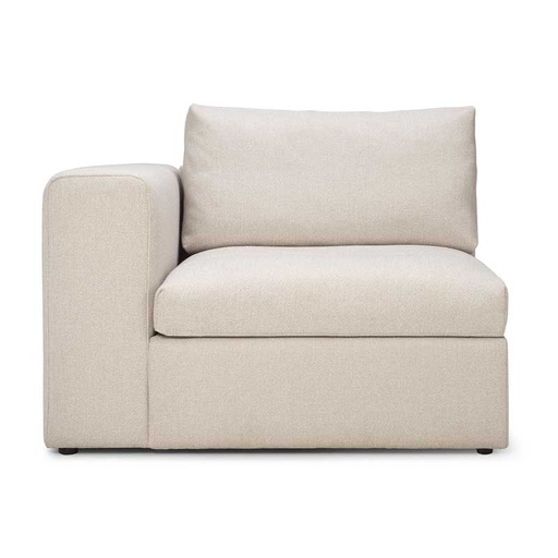 Moduulisohva Mellow, off white kangas, käsinoja oik.