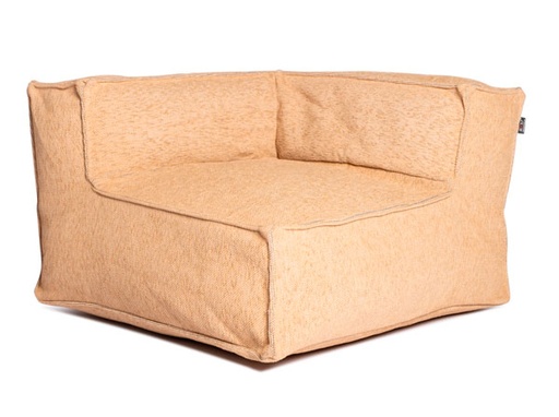 [ROOLF-081-0005-96-GOLD] Silky Corner Seat -moduuli, Gold