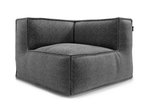 [ROOLF-081-0005-96-ANTRACITE] Silky Corner Seat -moduuli, Anthracite