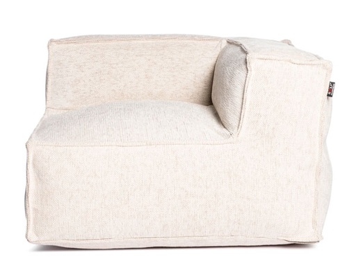 [ROOLF-081-0005-96-BEIGE] Silky Corner Seat -moduuli, Beige