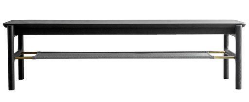 [K&K-F-ATB140T-musta-] Penkki Ant 140 x 38 cm, tammi C44