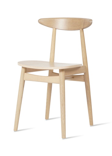 [VINCE-DC045C014] Ruokapöydän tuoli Teo, tammi/vaneri