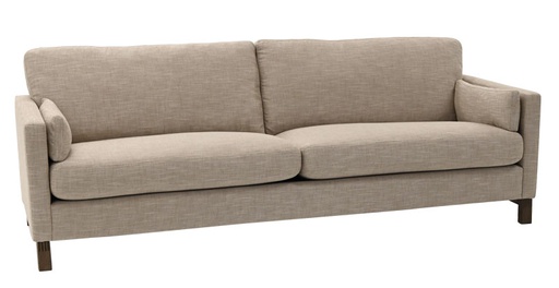 [BA-10805-2-] Sohva Blanca 3,5:n istuttava, Line Beige