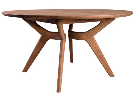 [K&K-F-AM3H-120-121UP3] Pyöreä ruokapöytä Amelia 120 cm, tammi C12