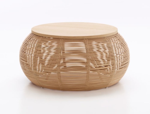 [VINCE-CT0091206] Sohvapöytä Vivi 77 cm, rottinki