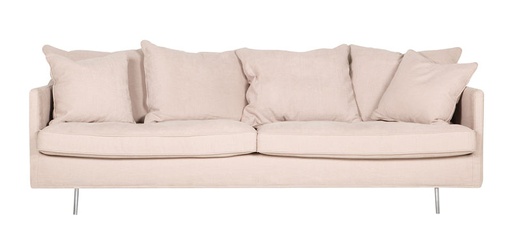 [BOS-E1333-0400-4L-CALE2990-3/I578] Sohva Julia Lux XL 3:n istuttava, Caleido Powder Pink