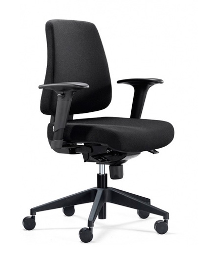 [PRO-QF-OSCAR5-MUSTA] Toimistotuoli Oscar 5