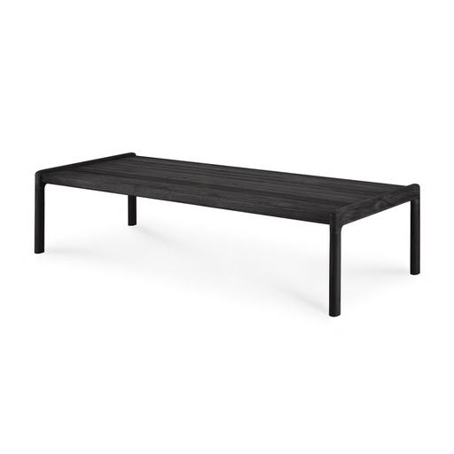 [ETHNI-10246--] Sohvapöytä Jack Outdoor 150 x 65 cm, tiikki, musta