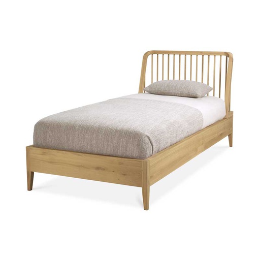 [ETHNI-51251] Sänky Spindle 90 cm, tammi