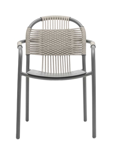 [VINCE-GD010-A033S040] Ruokapöydän tuoli Cleo, Fossil Grey