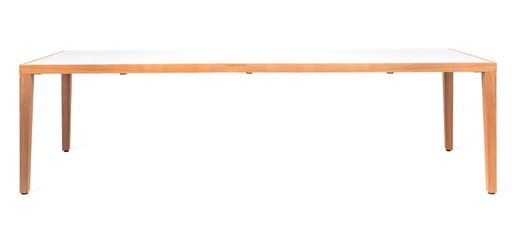 [VINCE-GT197] Ruokapöytä Volta 310 x 100 cm, tiikki