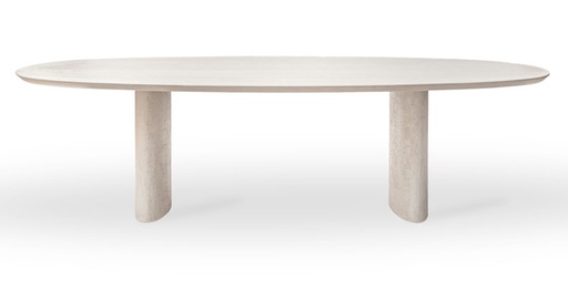 [VINCE-TA018] Ovaali ruokapöytä Ari 240 x 120 cm