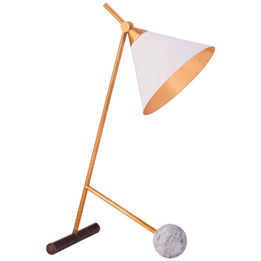 [VCC-KW 3410BZ/AB-EU] Pöytävalaisin Kelly Wearstler Cleo Table Lamp, White