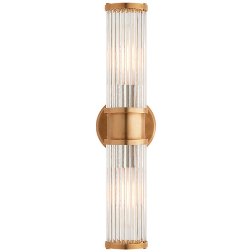 [VCC-RL 2082NB-EU] Seinävalaisin Ralph Lauren Allen Double Light Sconce, Brass