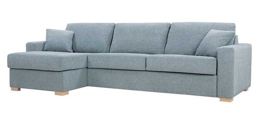 Vuodesohva Lukas SET 2, vasen, King Light Blue