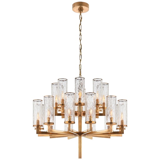 [VCC-KW 5201AB-CRGEU] Kattokruunu  Kelly Wearstler Liaison Double Tier, Brass