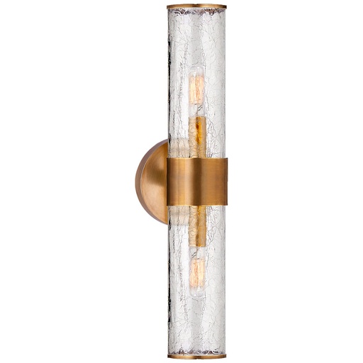 [VCC-KW 2118AB-CRG-EU] Seinävalaisin Liaison Medium Sconce, Brass