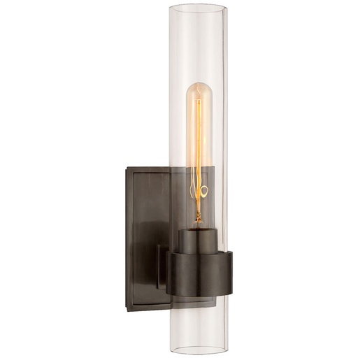 [VCC-S 2165BZ-CG-EU] Seinävalaisin Presidio Petite Sconce, Bronze