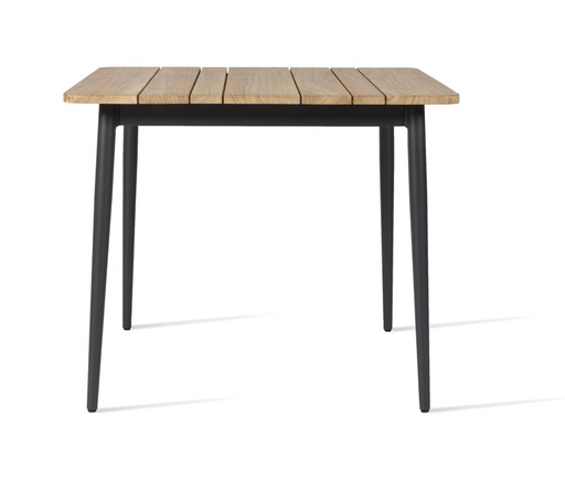 [VINCE-GT075W002] Ruokapöytä Leo 90 x 90 cm, tiikkikansi