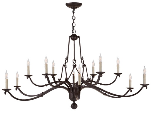 [VCC-RL 5730AI-EU] Kattokruunu Ralph Lauren Allegra Large Two-Tiered, Iron