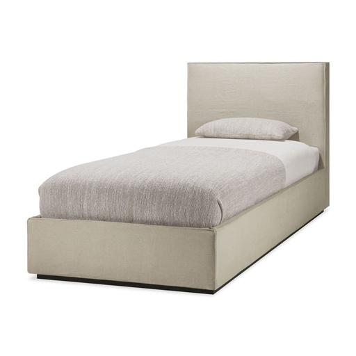 [ETHNI-21598] Sänky Revive päädyllä 90 cm, sis. Sand-värisen irtoverhoilun