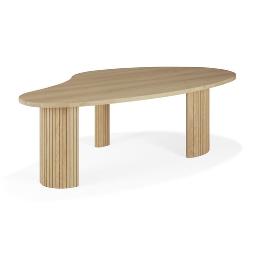 [ETHNI-50792] Sohvapöytä Boomerang 126 x 74 cm, tammi