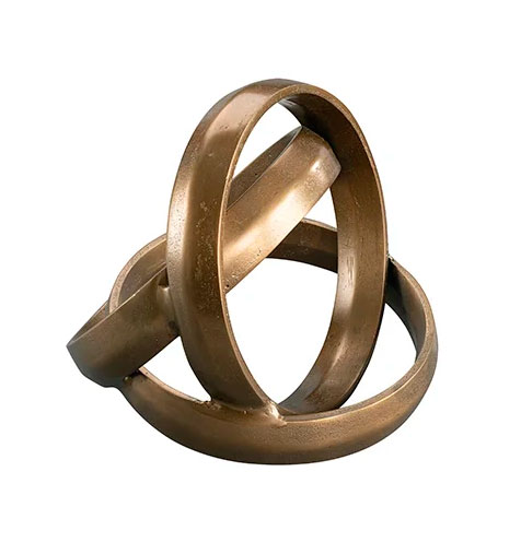 [ARTW-06-01949] Koriste Trinity, Antique Brass
