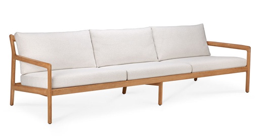 [ETHNI-10252--/J1039] Sohva Jack Outdoor 265 cm, tiikki, Off White