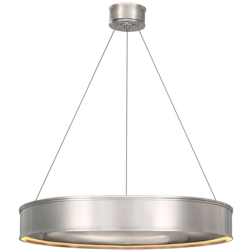[VCC-CHC 1615PN-EU] Kattovalaisin Connery 30" Ring Chandelier, Nickel