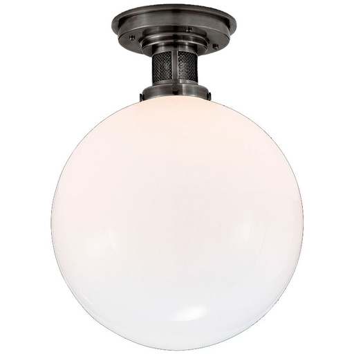 [VCC-RL 4461BZ-WG-EU] Kattovalaisin Ralph Lauren McCarren Medium Flush Mount, Bronze