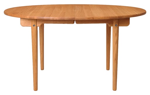 [CHS-CH337-020-102-2-FSC-70] Ovaali ruokapöytä CH337, 140 x 115 cm, öljytty tammi