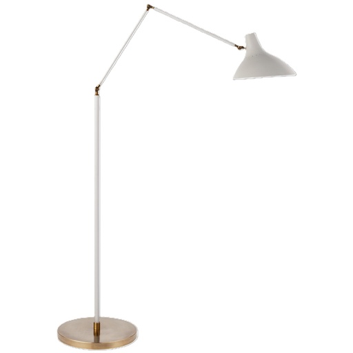 [VCC-ARN 1006WHT-EU] Lattiavalaisin Charlton Floor Lamp, White