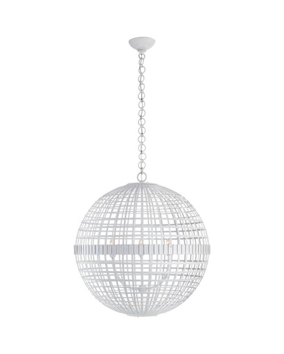 [VCC-ARN 5002PW-EU] Kattovalaisin Mill Large Globe Lantern, White