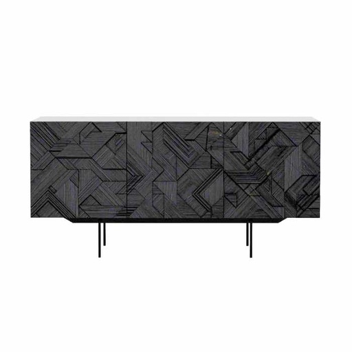 [ETHNI-10062---/D336] Senkki Graphic 168 x 80 cm, tiikki